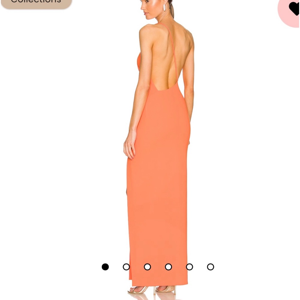 Revolve Coral Prom Dress